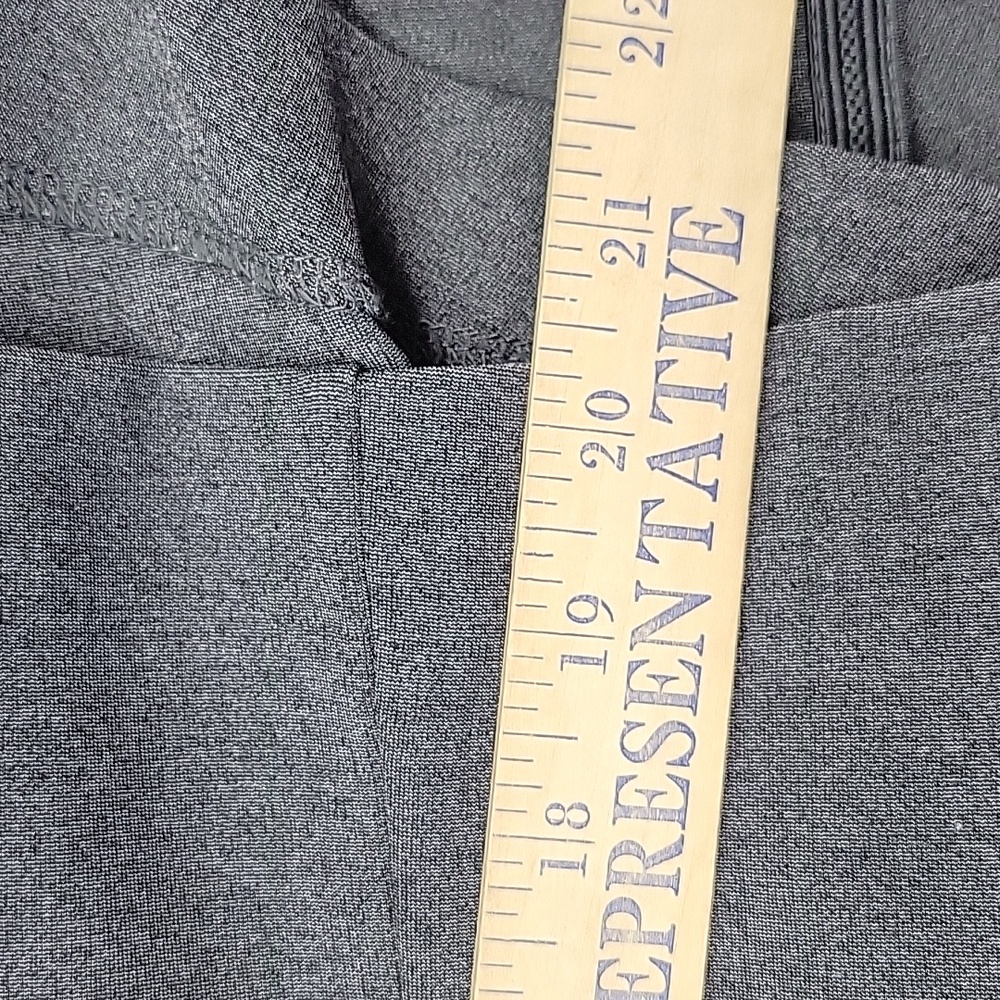 Torrid Grey Ponte Fitted Military Style Jacket Women's plus size 4X - Picture 10 of 10
